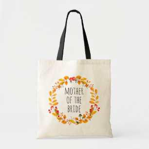 Moeder van de bruid. Gele herfsttrouw. Herfst Tote Bag