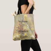 Moeder van de bruid gepersonaliseerd Tas, vlinder Tote Bag (Dichtbij)