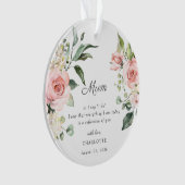 Moeder van de Bruid Geschenk Ornament (voorkant)