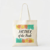 Moeder van de bruid Gouache Waterverf Tote Bag (Voorkant)
