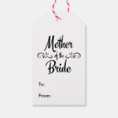 Moeder van de bruid - Grappig repetitie diner Cadeaulabel (Achterkant)