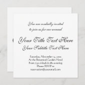 Moeder van de bruid - Grappig repetitie diner Kaart (Voorkant / Achterkant)