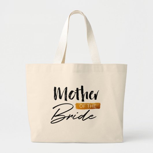 Moeder van de bruid grote tote bag (Voorkant)