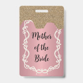 Moeder van de bruid Hen Night badge lint (Voorzijde)