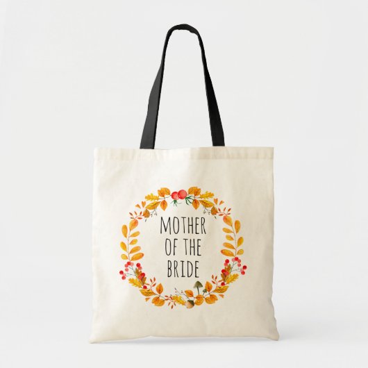 Moeder van de bruid. Herfst gele bruiloft. herfst Tote Bag (Voorkant)
