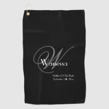 Moeder van de bruid huwelijkscadeau Elegant Monogr