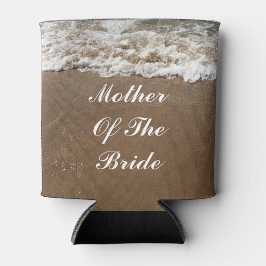 Moeder van de bruid Huwelijkscadeaus partij gunste Blikjeskoeler (Voorkant)