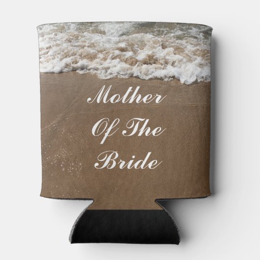 Moeder van de bruid Huwelijkscadeaus partij gunste Blikjeskoeler (Achterkant)