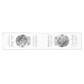 Moeder Van De Bruid In Loving Memory Trouwen Korte Tafelloper (Horizontaal)