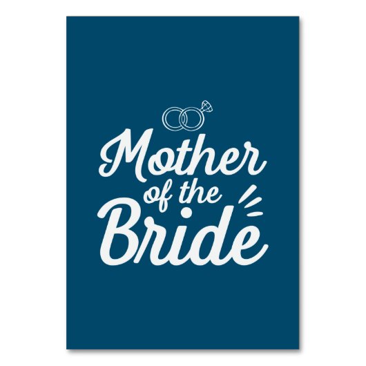 Moeder van de bruid kaart (Voorkant)