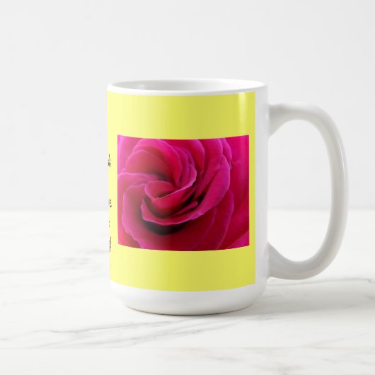 Moeder van de Bruid Koffiemok Roze Rozen (Rechts)
