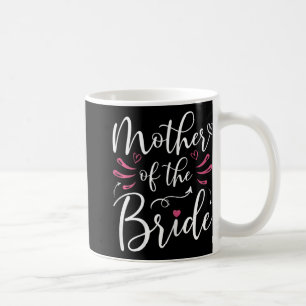 Moeder van de bruid komt overeen met bruiloft brui koffiemok