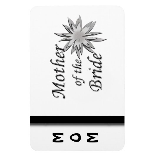 Moeder van de Bruid Magneet (Verticaal)