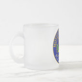 Moeder van de bruid matglas koffiemok (Links)
