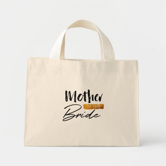 Moeder van de bruid mini tote bag (Voorkant)