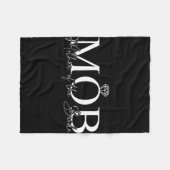 Moeder van de bruid Mob bruiloft moeder mama Schat Fleece Deken (Voorkant (Horizontaal))