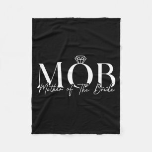 Moeder Van De Bruid Mob Bruiloft Moeder Mama Schat Fleece Deken