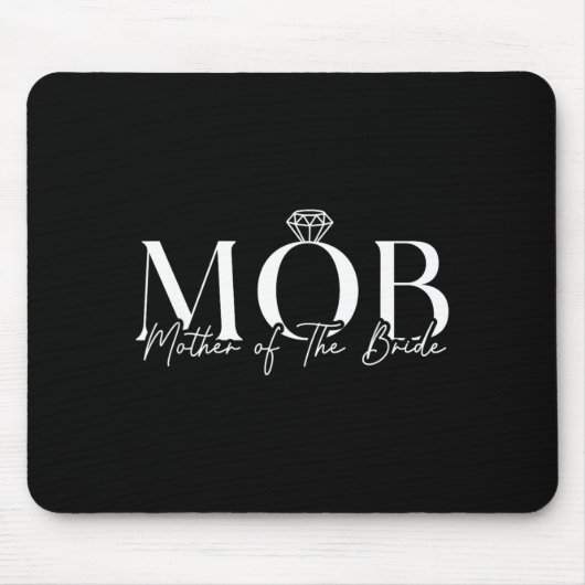 Moeder Van De Bruid Mob Bruiloft Moeder Mama Schat Muismat (Voorkant)