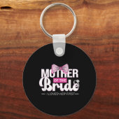 Moeder van de bruid Mob bruiloft moeder mama Schat Sleutelhanger (Voorkant)