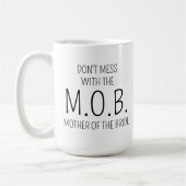 Moeder van de Bruid Mok Cadeau van Bruid Dank je  (Links)