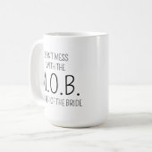 Moeder van de Bruid Mok Cadeau van de Bruid Dank j (Voorkant links)