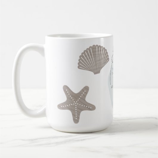 Moeder van de bruid Mok met vandaag een bruid Geze (Links)