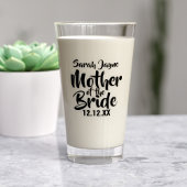 Moeder van de bruid Naam Glazen bruiloft Ouder Gif