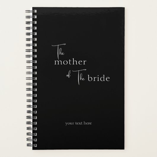 Moeder van de bruid planner (Voorkant)