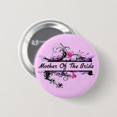 Moeder van de bruid ronde button 5,7 cm (Voorkant /achterkant)