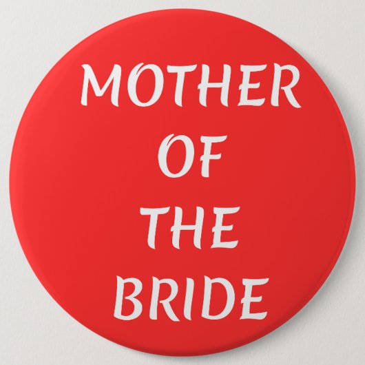 Moeder van de bruid ronde button 6,0 cm (Voorkant)