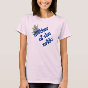 Moeder van de bruid Schattigee bruiloft bruidsfees T-shirt