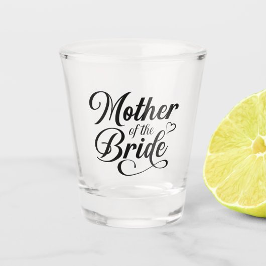 Moeder van de bruid shot glas (Voorkant)