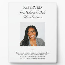 Moeder van de bruid Sla een stoel over Huwelijksfo