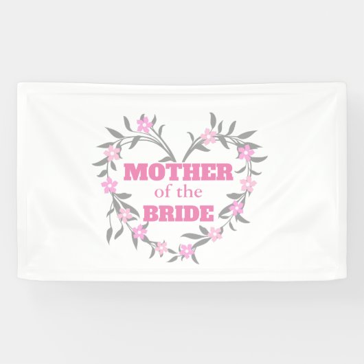 Moeder van de Bruid Spandoek (Horizontaal)