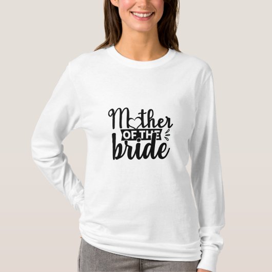 Moeder van de Bruid T-shirt (Voorkant)