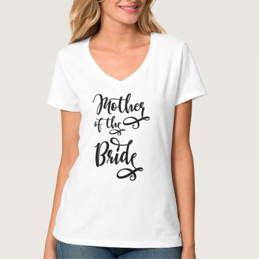Moeder van de bruid t-shirt (Voorkant)
