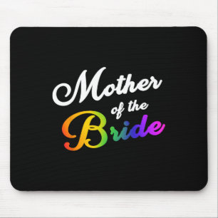 Moeder van de bruid T-shirt homo lesbisch Lgbt bru Muismat