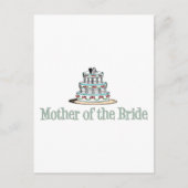 Moeder van de bruid (taart) briefkaart (Voorkant)