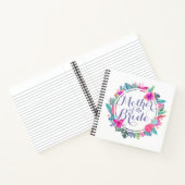 Moeder van de bruid Tropical Wedding Guestbook Notitieboek (Binnen)