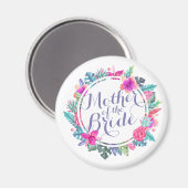 Moeder van de bruid Tropische bruiloft | Magneet (Voorkant / Achterkant)