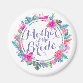 Moeder van de bruid Tropische bruiloft | Magneet (Voorkant)