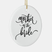 Moeder van de bruid Trouwcalligrafie | Ornament (Rechts)