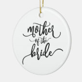 Moeder van de bruid Trouwcalligrafie | Ornament (Links)