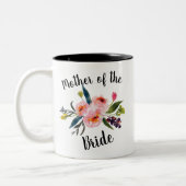 Moeder van de bruid - tweekleurige koffiemok (Links)