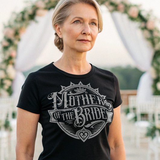Moeder van de bruid Victoriaanse Goth Romantiek T-shirt
