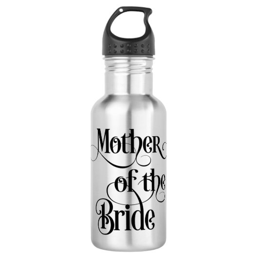 Moeder van de Bruid Waterfles (Voorkant)