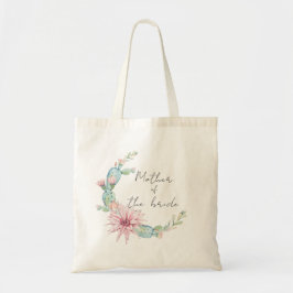 Moeder van de bruid. Waterverf bruiloft Tote Bag
