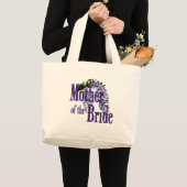 Moeder van de bruid / Wisteria bruiloft Grote Tote Bag (Voorkant (product))