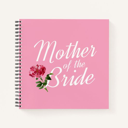 Moeder van de bruidbruiloft-kalligrafie | Laptop Notitieboek (Voorkant)