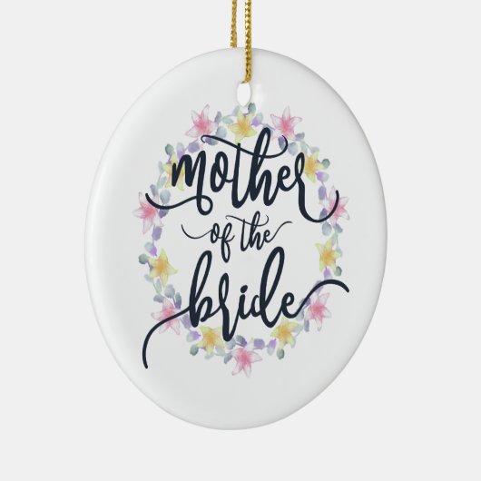 Moeder van de bruidduwkalligrafie | ORNAMENT (Rechts)